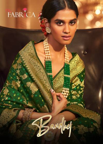 BANDHEJ BY FABRICA CHIFFON SAREE MANUFACTURER IN INDIA